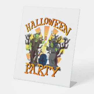 Halloween Party                                 Sockelschild