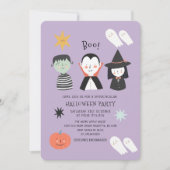 Halloween Party Spooktacular Boo Invitation Einladung (Vorderseite)