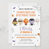 Halloween-Party Spooktacular Einladung (Vorderseite)