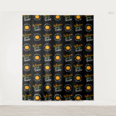 Halloween-Party Spooktacular Wiederholung der Schr Wandteppich (Vorderseite)