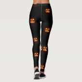 Halloween-Party Spooky Beängstigend Funny Pumpkins Leggings (Rückseite)
