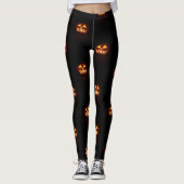 Halloween-Party Spooky Beängstigend Funny Pumpkins Leggings (Vorderseite)