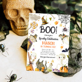 Halloween-Party Spooky Celebration Boy Geburtstag Einladung