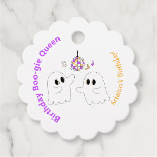 Halloween-Party   Spooky Dancefloor Ghost Geschenkanhänger