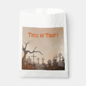 Halloween-Party Spooky Friedhof Geschenktütchen (Vorderseite)
