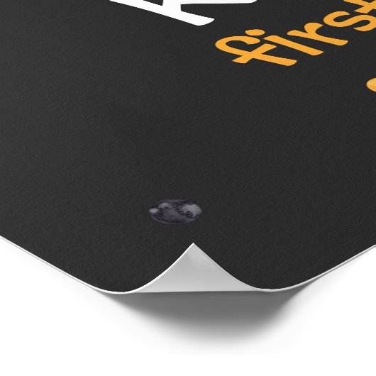 Halloween-Party Spooky Geburtstag Begrüßungszeiche Poster (Ecke)