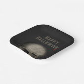 Halloween-Party Spooky Skull Pappteller (Gewinkelt)