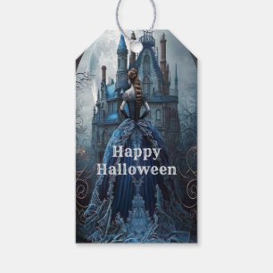 Halloween-Party Spuk House Blue Night Beängstigend Geschenkanhänger