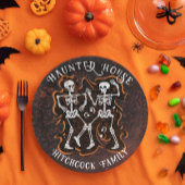 Halloween-Party Spuk House Pappteller