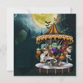 HALLOWEEN-PARTY - SRF EINLADUNG (Vorderseite)