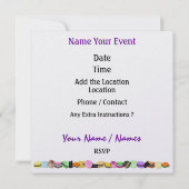 HALLOWEEN-PARTY - SRF EINLADUNG (Rückseite)