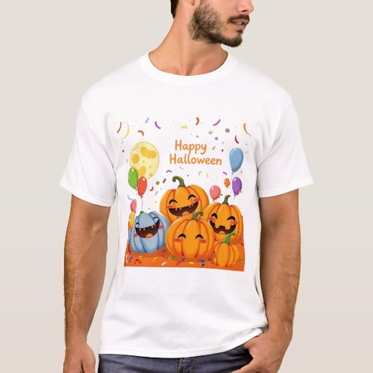 Halloween-Party T-Shirt (Vorderseite)