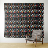 Halloween-Party Tapestry Wandteppich (Beispiel (Horizontal))