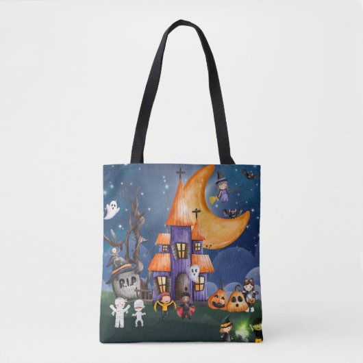 Halloween-Party Tasche (Vorderseite)