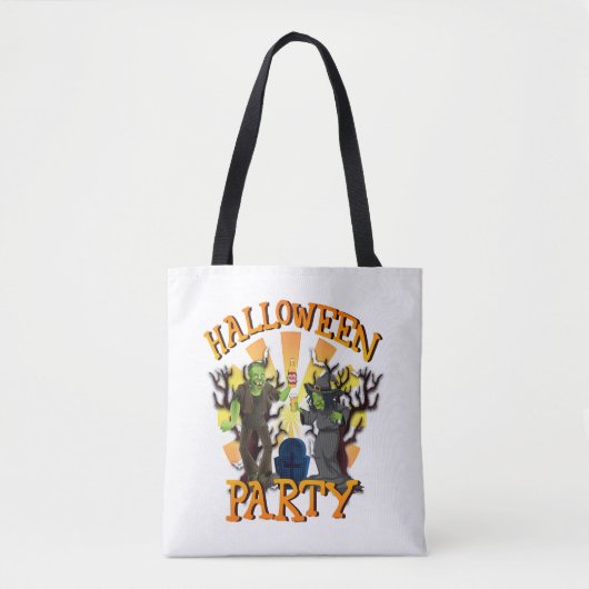 Halloween-Party Tasche (Vorderseite)