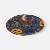 Halloween-Party Teller (Schrägansicht)