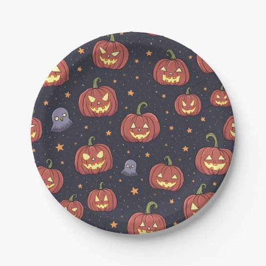 Halloween-Party Teller (Vorderseite)