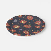 Halloween-Party Teller (Schrägansicht)