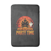 Halloween-Party-Time-Geist-Kürbis-Design_1 Badematte (Vorderseite Vertikal)
