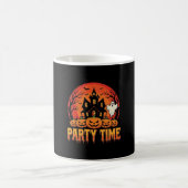 Halloween-Party-Time-Geist-Kürbis-Design_1 Kaffeetasse (Mittel)
