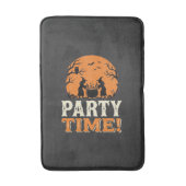 Halloween-Party-Time-Hexenkessel-Design_1 Badematte (Vorderseite Vertikal)