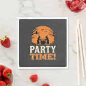 Halloween-Party-Time-Hexenkessel-Design_1 Serviette (Beispiel)