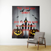 Halloween-Party Time Join wenn Sie es wagen Wandteppich (Beispiel)