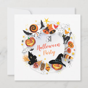 Halloween-Party Trenddesign Save The Date