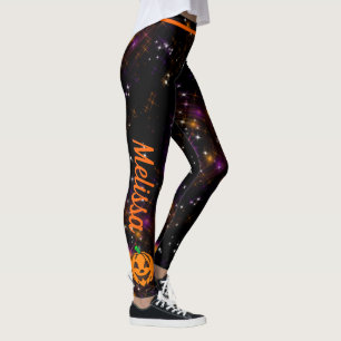 Halloween-Party-Trick oder behandeln Leggings Pump