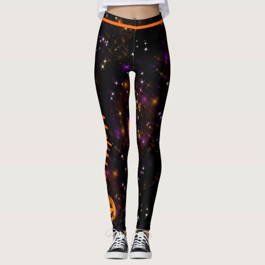Halloween-Party-Trick oder behandeln Leggings Pump (Vorderseite)