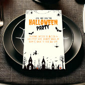 Halloween-Party Trick oder Behandlung Einladung
