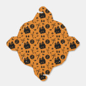 Halloween-Party-Trick oder Leckerei-Muster Geschenkschachtel (Ungefaltet)