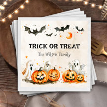 Halloween-Party Trick oder Treat Pumpkin Ghost