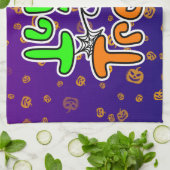Halloween-Party Trick oder Trete Geschirrtuch (Gefaltet)