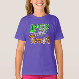 Halloween-Party Trick oder Trete T-Shirt