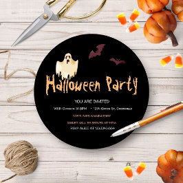 Halloween-Party und Gespenster Einladung
