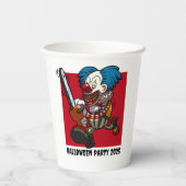 Halloween-Party verändert das Jahr, in dem der Clo Pappbecher (Rückseite)