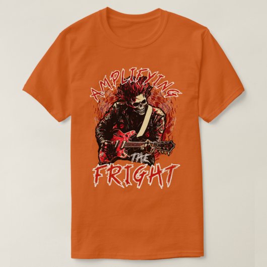 Halloween-Party verstärken den Fright Punk Rock T-Shirt (Design vorne)