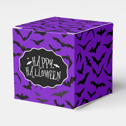 Halloween-Party-Verwöhnbox Geschenkschachtel (Vorderseite)