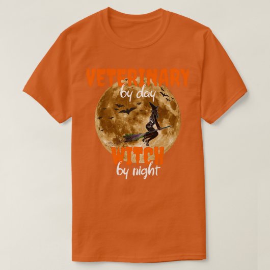 Halloween-Party Veterinary Witz T-Shirt (Design vorne)