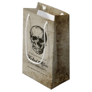 Halloween-Party Vintag Schädel Kleine Geschenktüte