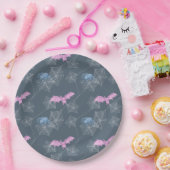 Halloween-Party von Spinne und Fledermäusen Pappteller (Party)