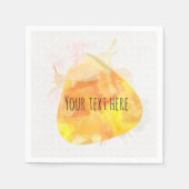 Halloween-Party von Süßmais Serviette (Vorderseite)