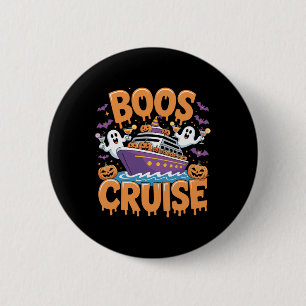 Halloween-Party Wein Bier trinken Boos Schifffahrt Button