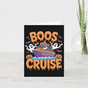 Halloween-Party Wein Bier trinken Boos Schifffahrt Karte