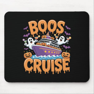 Halloween-Party Wein Bier trinken Boos Schifffahrt Mousepad