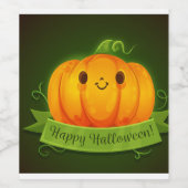 Halloween-Party Weinetikett (Einzelnes Label)