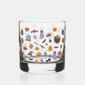 Halloween-Party Whiskyglas (Vorderseite)