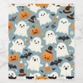 Halloween-Party Wine tasting in der Fattoria Moncu Weinetikett (Einzelnes Label)