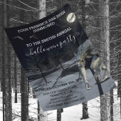 Halloween-Party Winter Werewolf Beängstigend